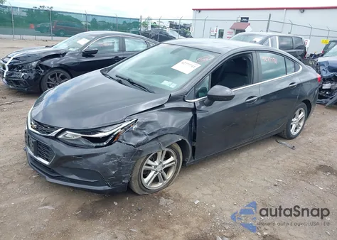 2017 Chevrolet Cruze Lt из США, поврежденный, VIN 1G1BE5SM7H7252797